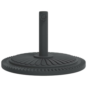Parasol base for Ø38 / 48 mm poles 12 kg round