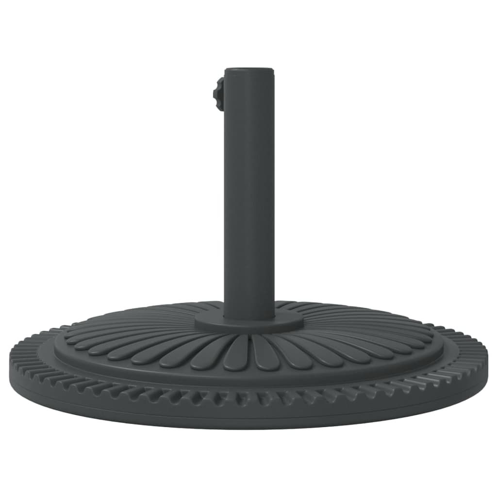 Parasol base for Ø38 / 48 mm poles 12 kg round