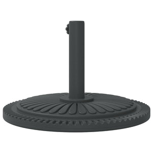Parasol base for Ø38 / 48 mm poles 12 kg round