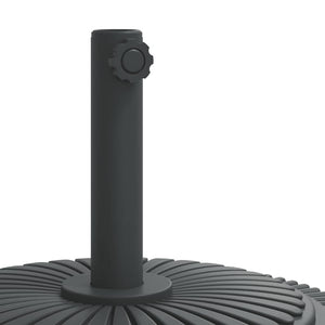 Parasol base for Ø38 / 48 mm poles 12 kg round