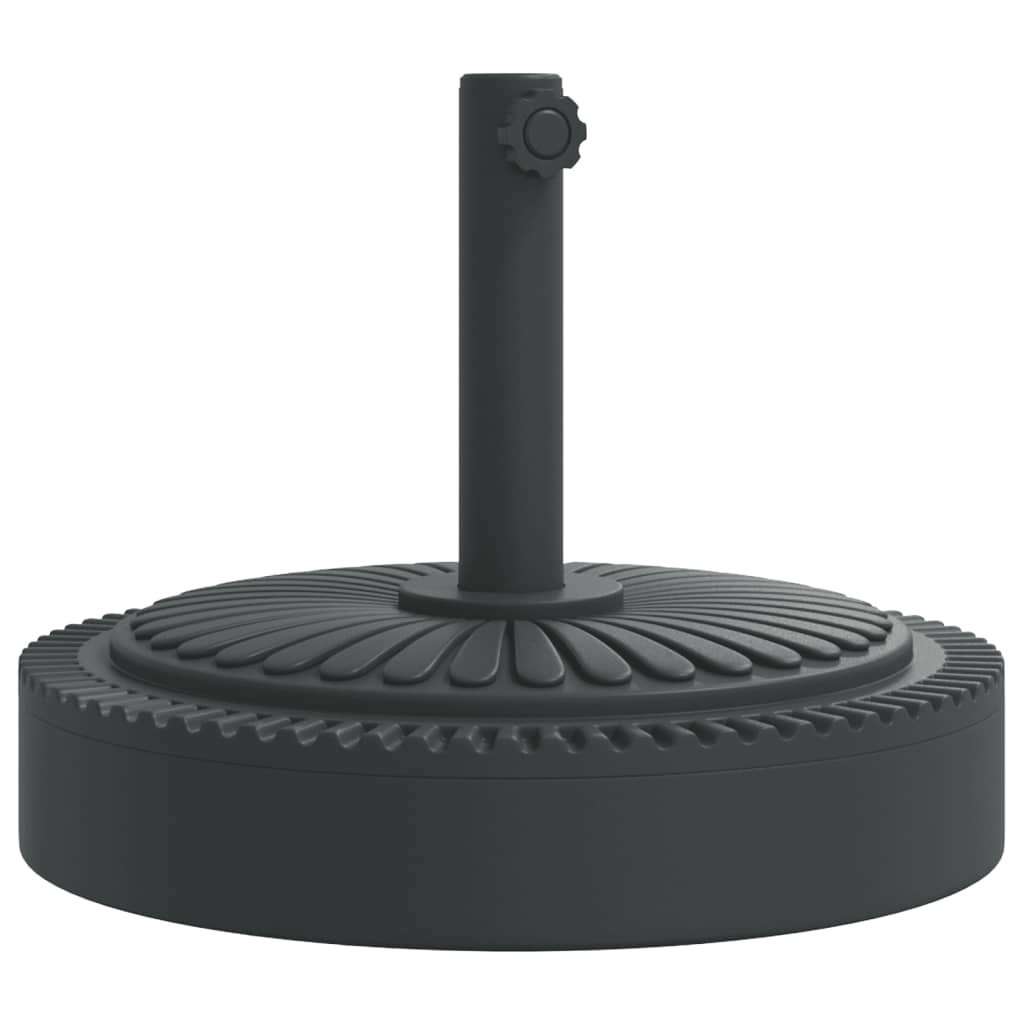 Parasol base for Ø38 / 48 mm poles 25 kg round