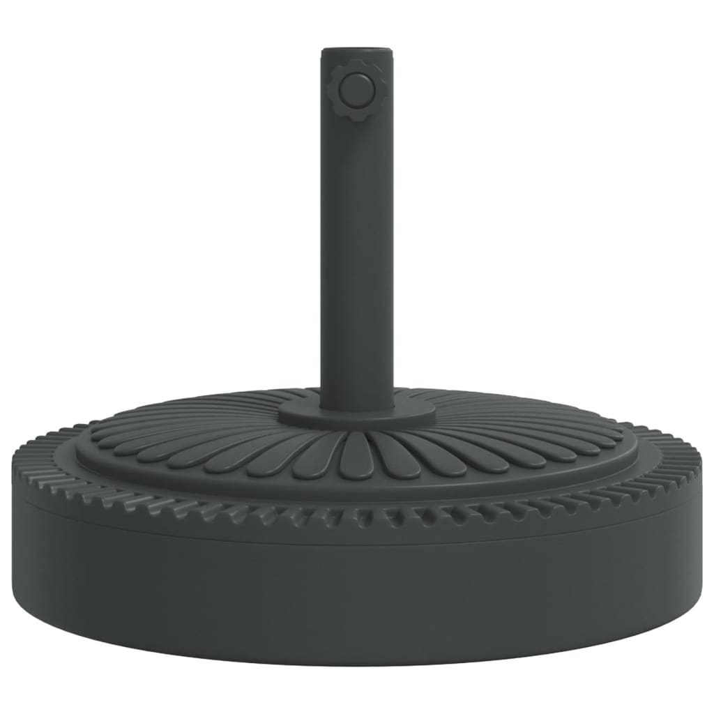 Parasol base for Ø38 / 48 mm poles 25 kg round