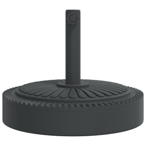 Parasol base for Ø38 / 48 mm poles 25 kg round