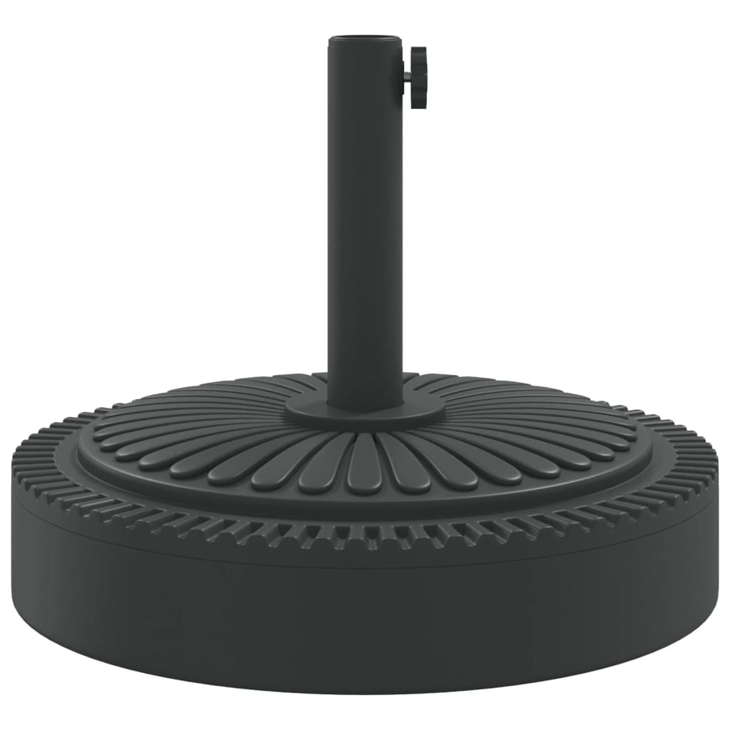 Parasol base for Ø38 / 48 mm poles 25 kg round