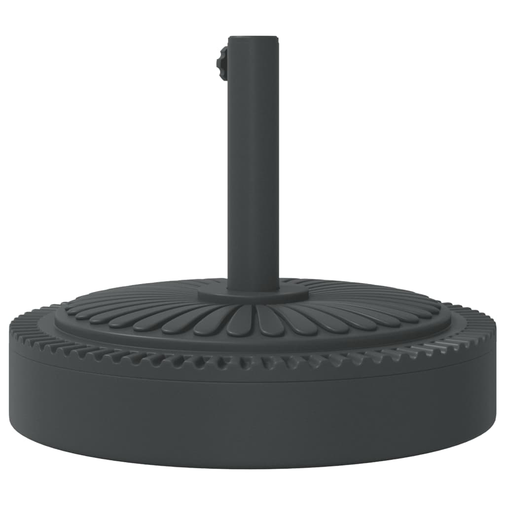 Parasol base for Ø38 / 48 mm poles 25 kg round