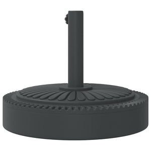 Parasol base for Ø38 / 48 mm poles 25 kg round