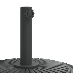 Parasol base for Ø38 / 48 mm poles 25 kg round