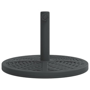 Parasol base for Ø38 / 48 mm poles 12 kg round