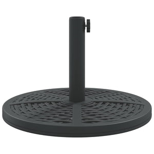 Parasol base for Ø38 / 48 mm poles 12 kg round
