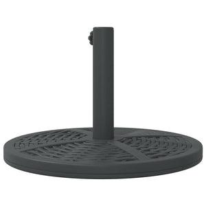 Parasol base for Ø38 / 48 mm poles 12 kg round