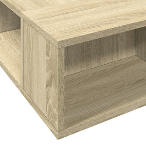 Bed frame sonoma oak 180x200 cm engineered wood