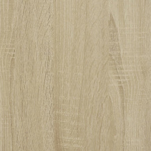Bed frame sonoma oak 180x200 cm engineered wood