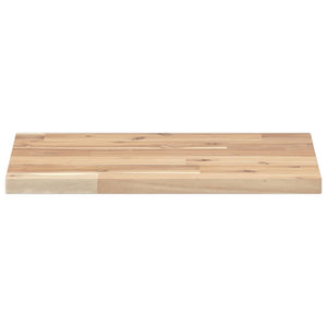 Floating shelf 40x30x2 cm untreated solid acacia wood