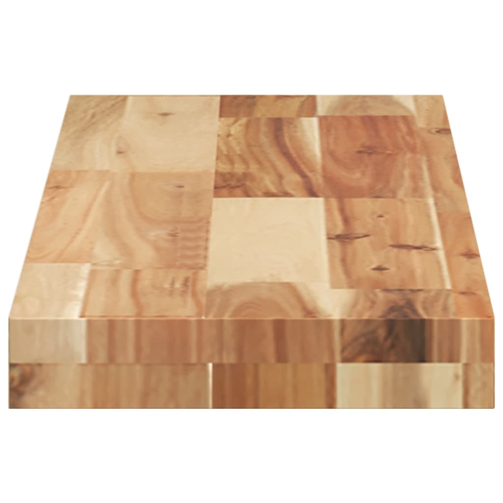 Floating shelf 100x20x4 cm oiled solid acacia wood