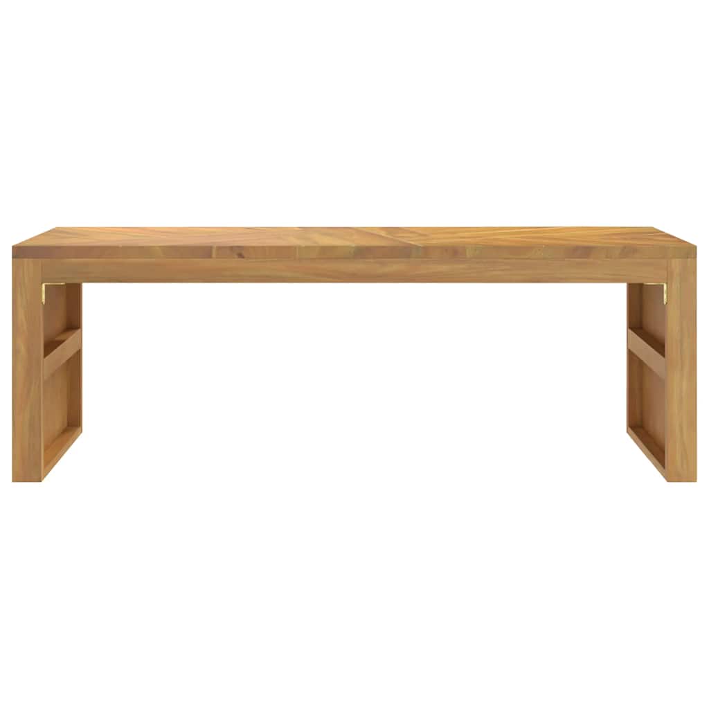 Coffee table 110x35x38 cm solid teak