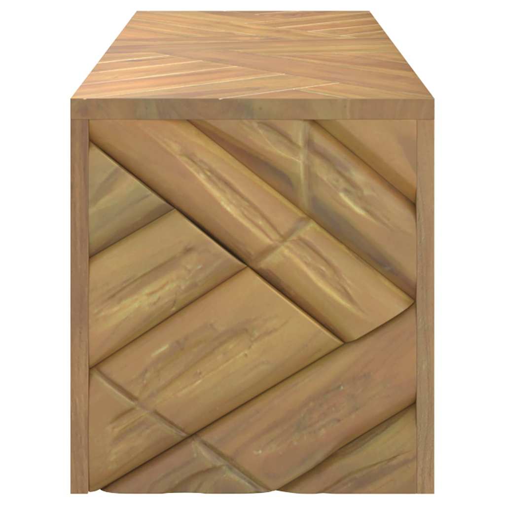 Coffee table 110x35x38 cm solid teak