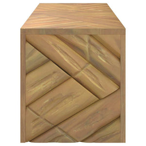 Coffee table 110x35x38 cm solid teak