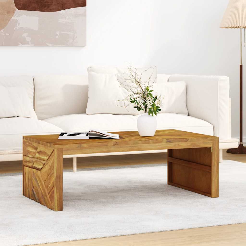 Coffee table 110x60x38 cm solid teak