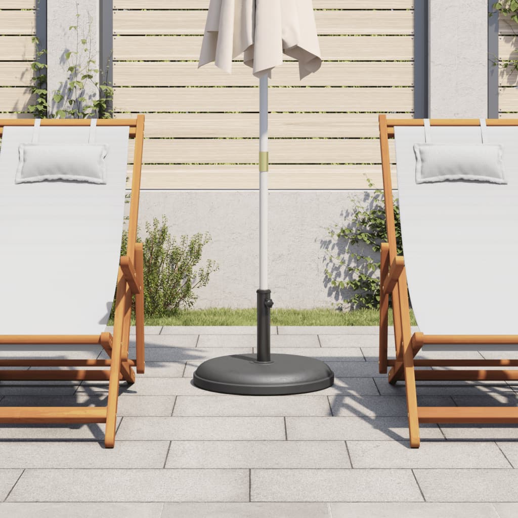 Parasol base for Ø32/35/38 mm poles 25 kg round