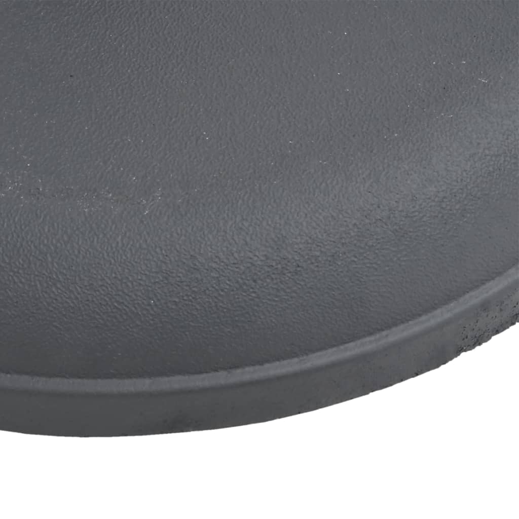 Parasol base for Ø32/35/38 mm poles 25 kg round