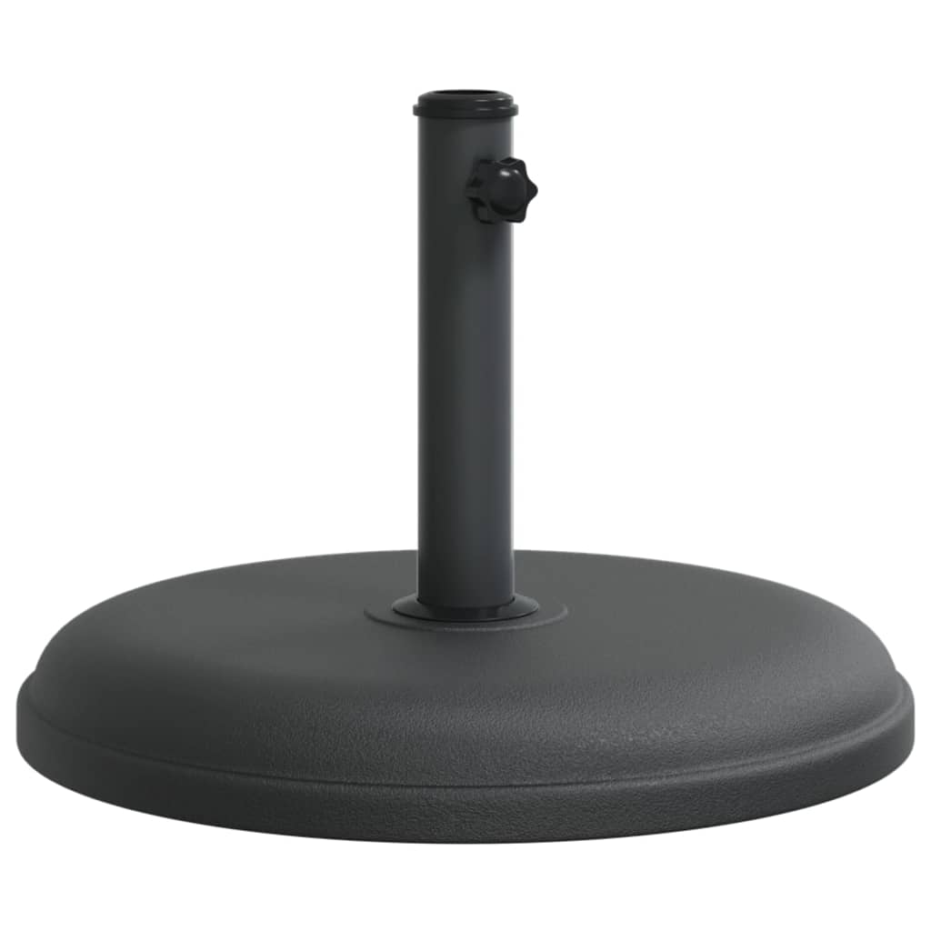 Parasol base for Ø32/35/38 mm poles 15 kg round