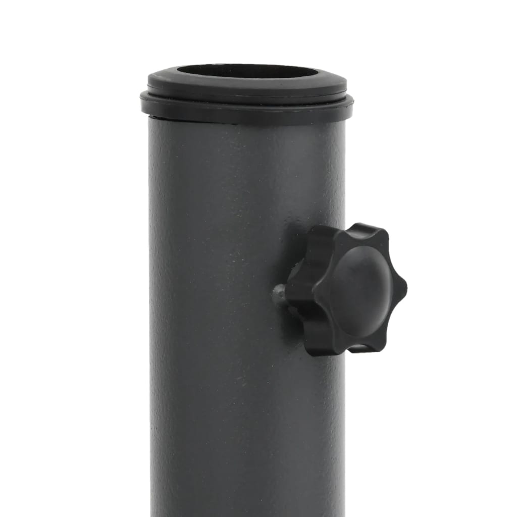 Parasol base for Ø32/35/38 mm poles 15 kg round