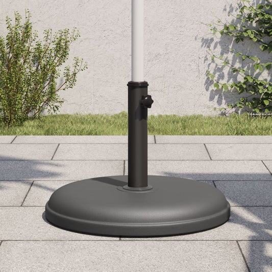 Parasol base for Ø32/35/38 mm poles 15 kg round