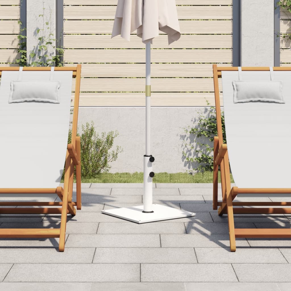 Parasol base for Ø32/38/48 mm poles 17 kg square