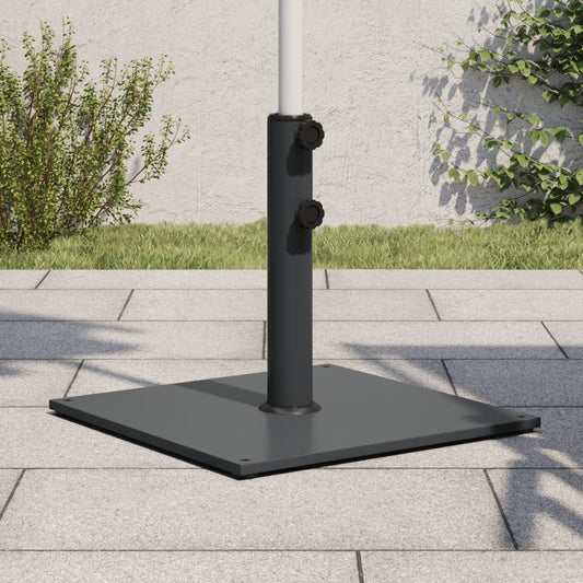 Parasol base for Ø32/38/48 mm poles 17 kg square