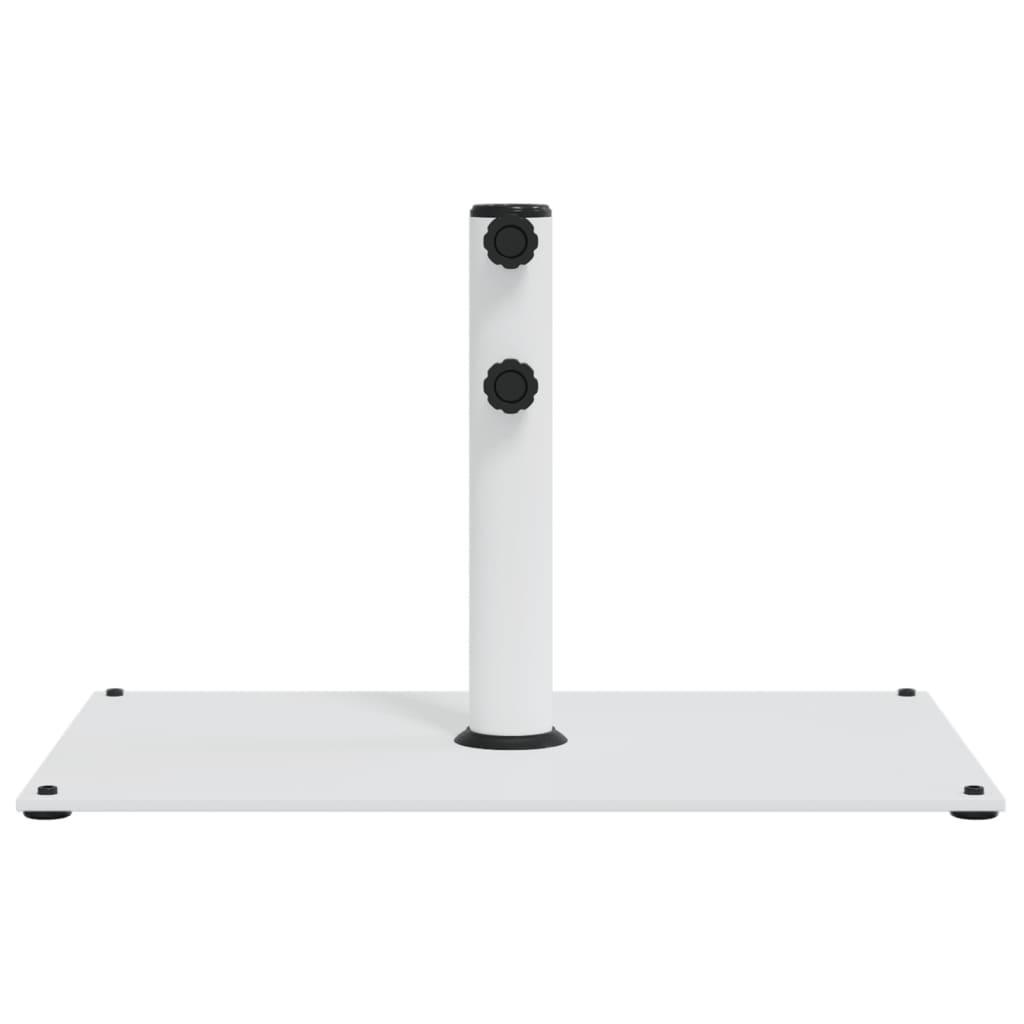 Parasol base for Ø32/38/48 mm poles 15 kg rectangular