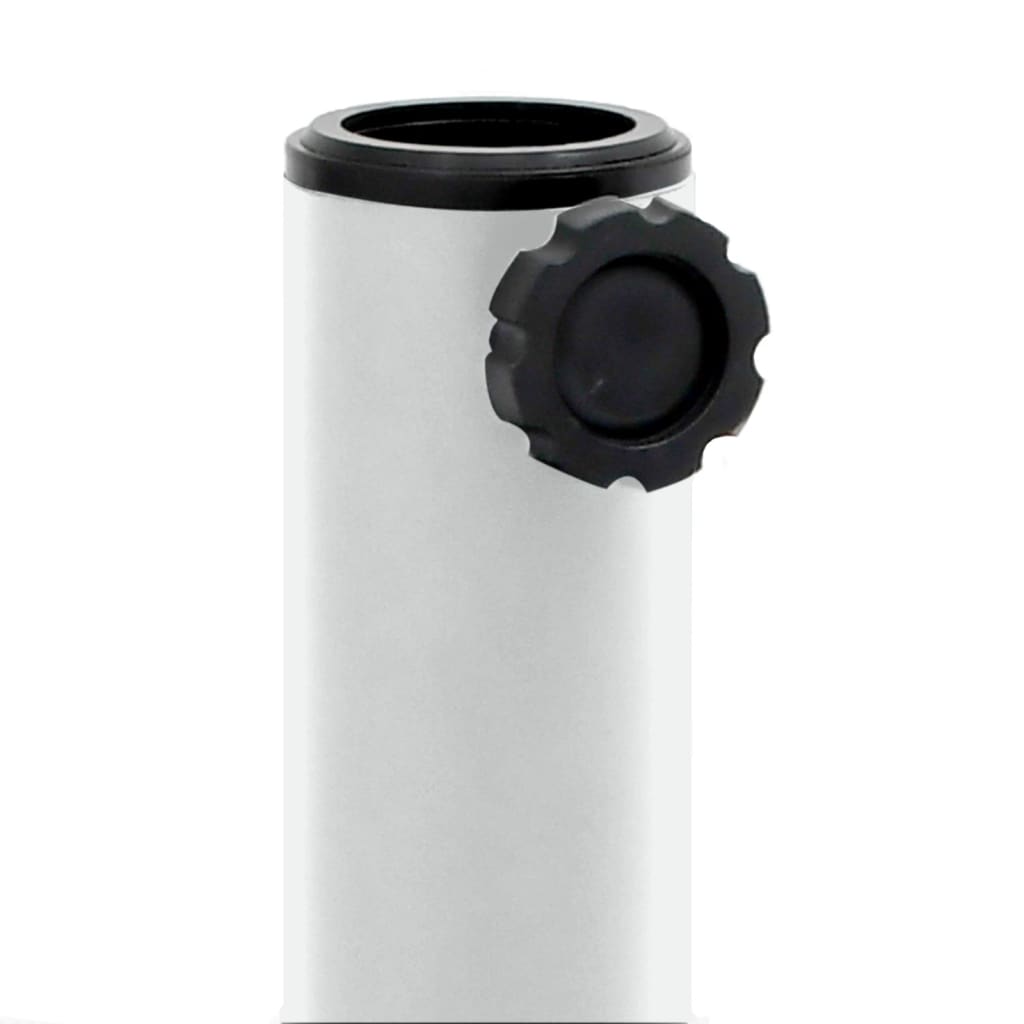 Parasol base for Ø32/38/48 mm poles 15 kg rectangular