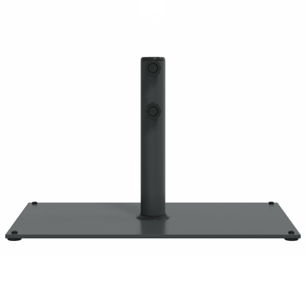 Parasol base for Ø32/38/48 mm poles 15 kg rectangular