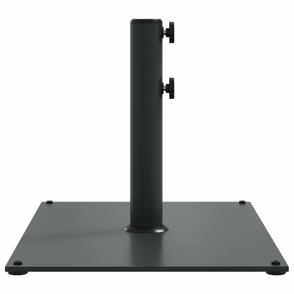 Parasol base for Ø32/38/48 mm poles 15 kg rectangular