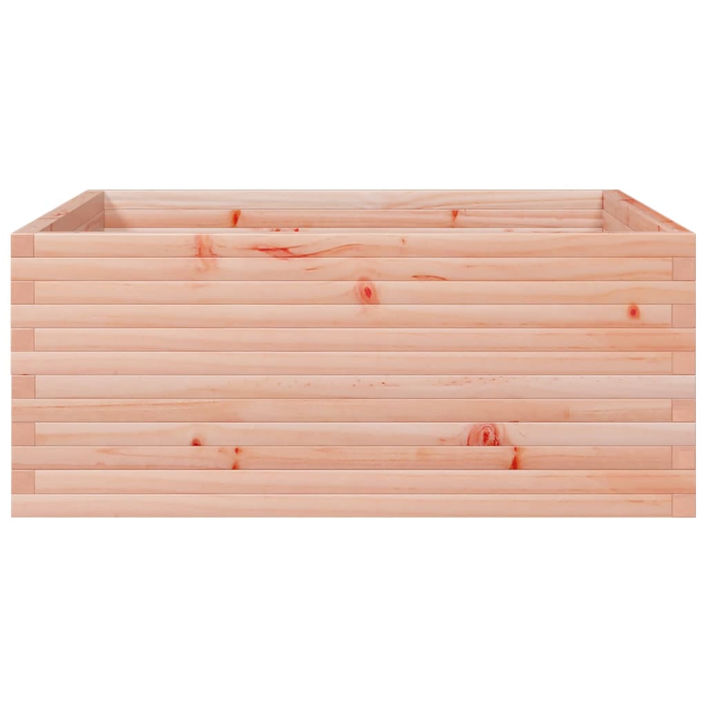 Planter 110x110x46 cm solid Douglas fir