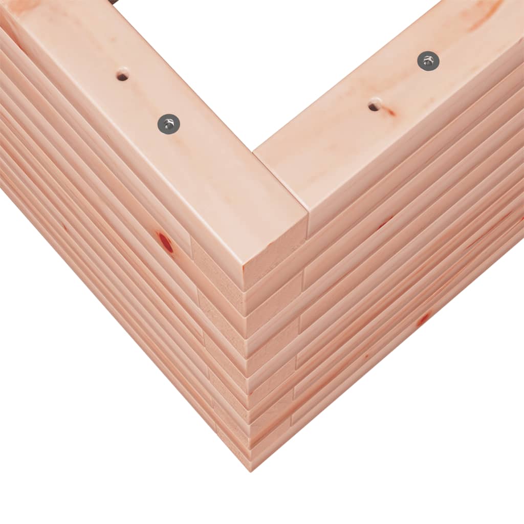 Planter 90x60x46 cm solid Douglas fir