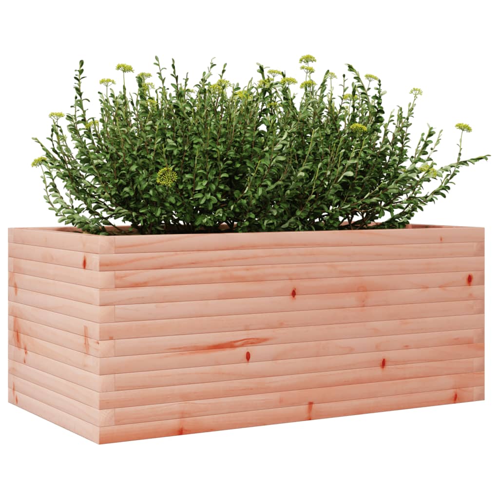 Planter 110x60x46 cm solid Douglas fir