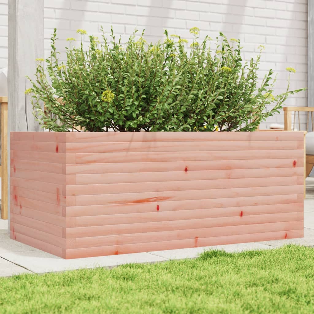 Planter 110x60x46 cm solid Douglas fir