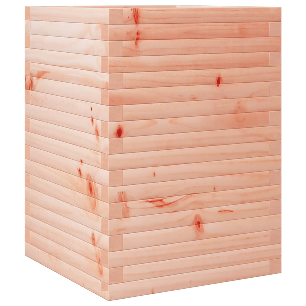 Planter box 50x50x68.5 cm solid wood Douglas fir