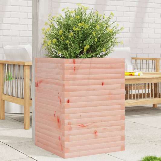 Planter box 50x50x68.5 cm solid wood Douglas fir