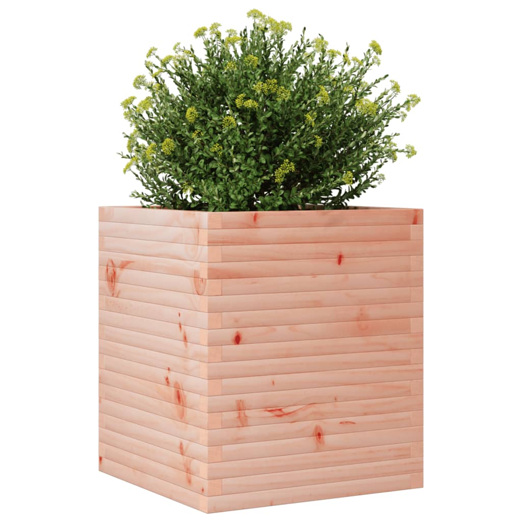 Planter 60x60x68.5 cm solid Douglas fir