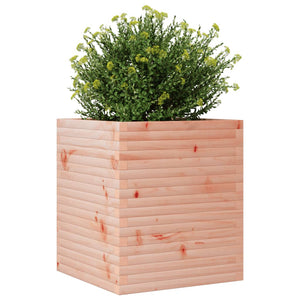 Planter 60x60x68.5 cm solid Douglas fir