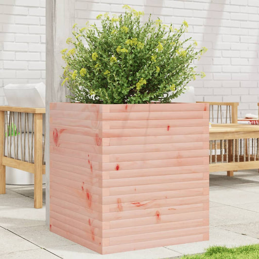 Planter 60x60x68.5 cm solid Douglas fir