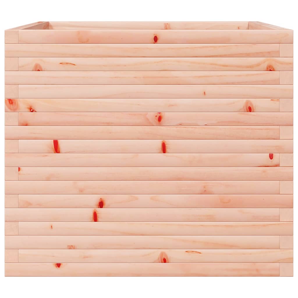 Planter 80x80x68.5 cm solid Douglas fir