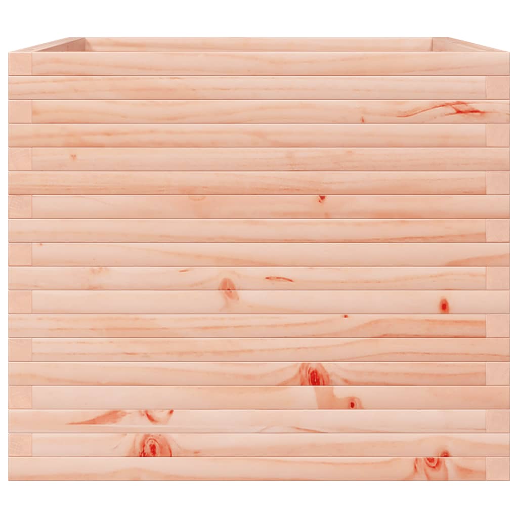 Planter 80x80x68.5 cm solid Douglas fir