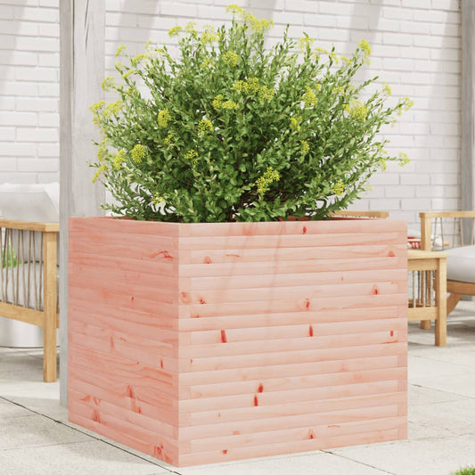 Planter 80x80x68.5 cm solid Douglas fir