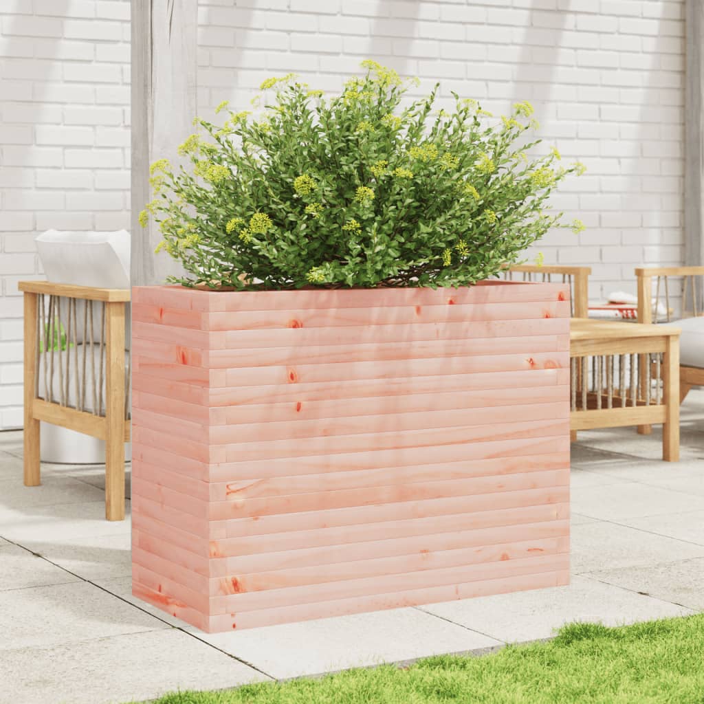 Planter 90x40x68.5 cm solid Douglas fir