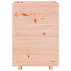 Planter box 50x50x72.5 cm solid wood Douglas fir
