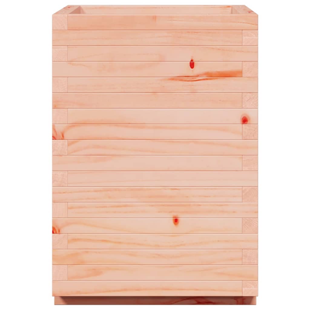 Planter box 50x50x72.5 cm solid wood Douglas fir