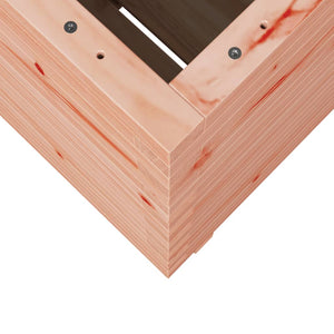 Planter box 50x50x72.5 cm solid wood Douglas fir