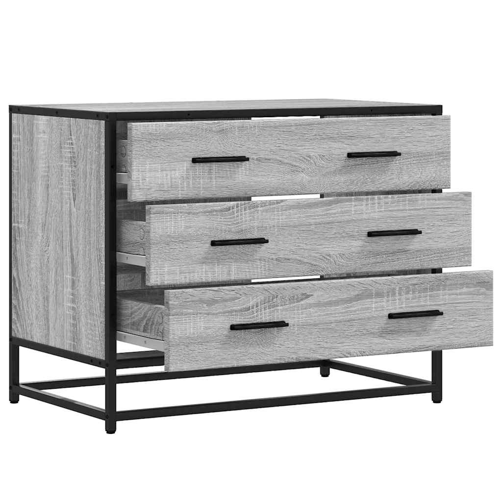 Chest of drawers gray sonoma 70x41x56 cm engineered wood